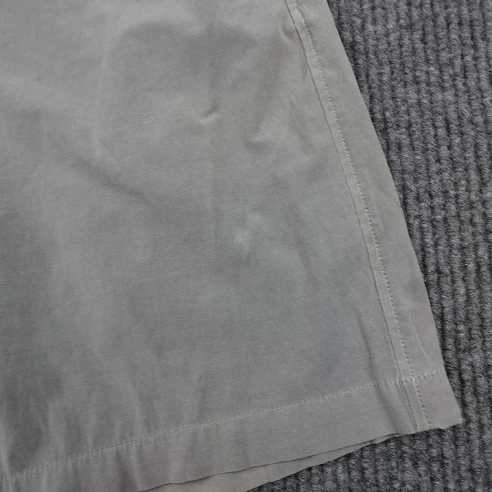 Buck Mason Deck Shorts Mens 31 Gray Elastic Waist Drawstring Chino Casual BM1486